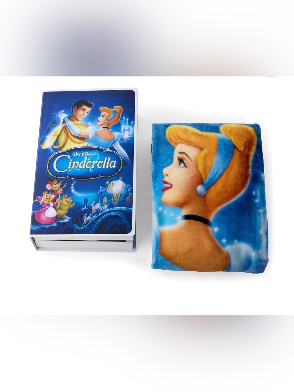 Disney Cinderella VHS Throw Blanket